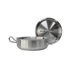 OLLA baja EN ACERO con disco