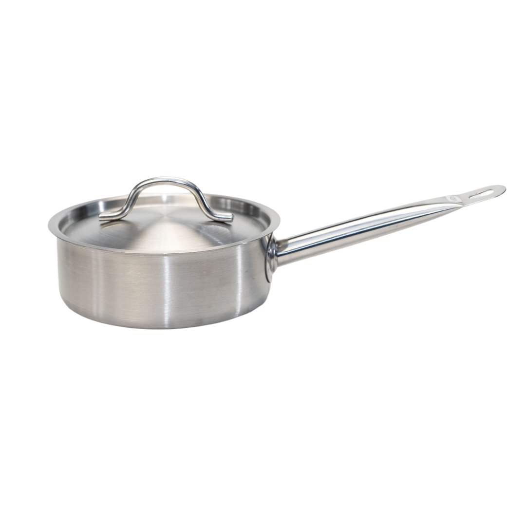 OLLA baja EN ACERO con disco