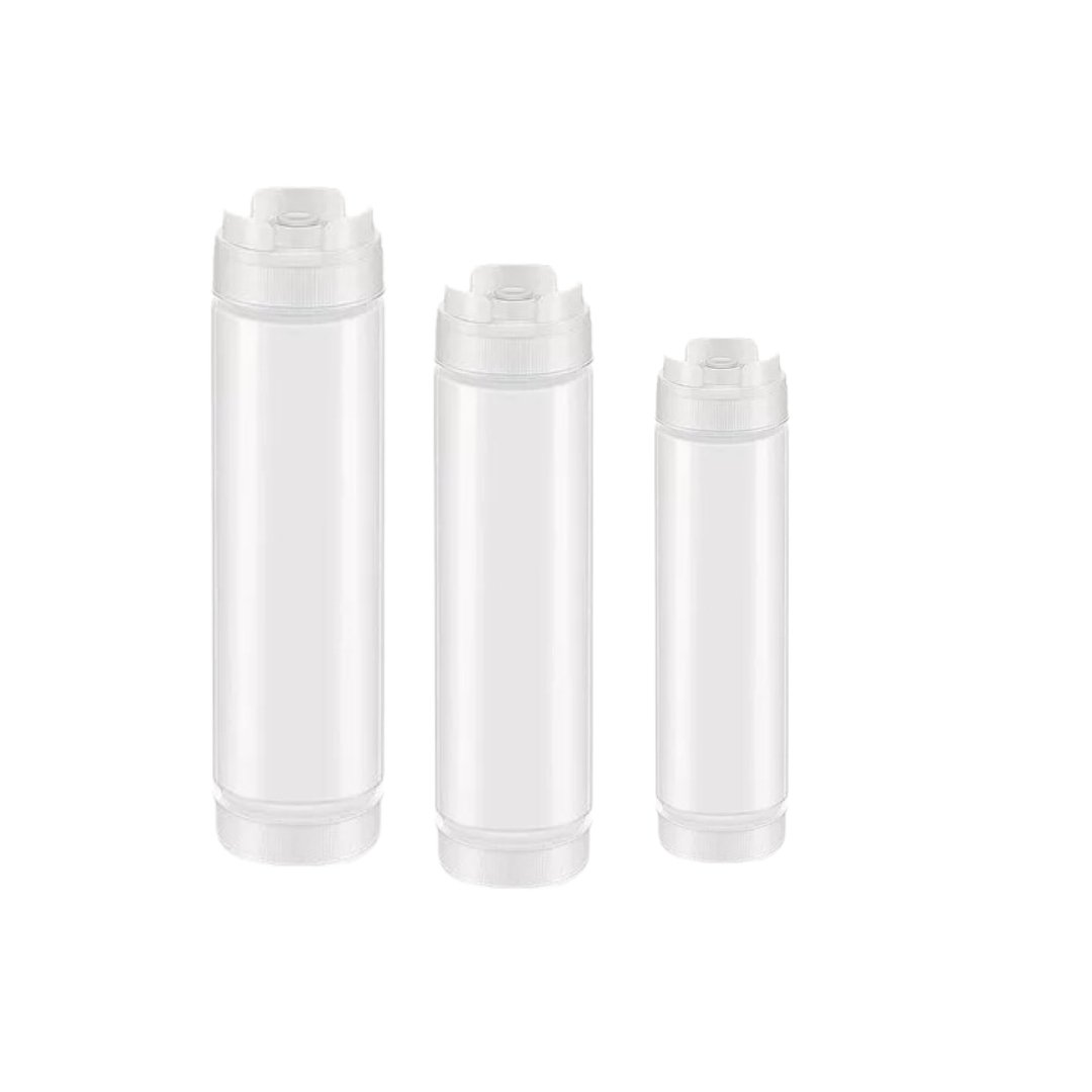 dispensador salsa doble tapa