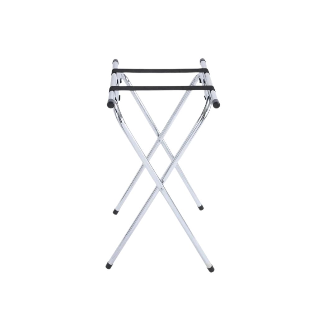 SOPORTE PARA BANDEJAS CROMADO